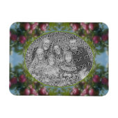 Red Apples on Tree Lijst Voeg je foto toe Magneet (Horizontaal)