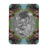 Red Apples on Tree Lijst Voeg je foto toe Magneet (Verticaal)