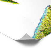 "Red Apples Tree on Sunny Day" Kute Photo. Bestel Poster (Hoek)