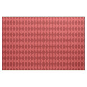 Red Argyle Pattern Fabric Stof (Fat Quarter)