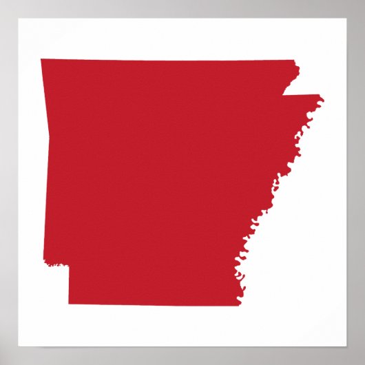 Red Arkansas Poster (Voorkant)