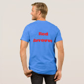" Red Arrovvs " heren t-shirt (Voorkant)