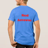 " Red Arrovvs " heren t-shirt (Achterkant)