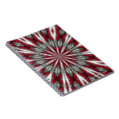 Red Arrow Medallion Spiral-fotolaptop Notitieboek (Rechterzijde)