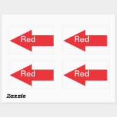 Red Arrow Sticker (Vel)