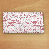 Red Arrows Deer Beren en Clouds Patroon Tissuepapier