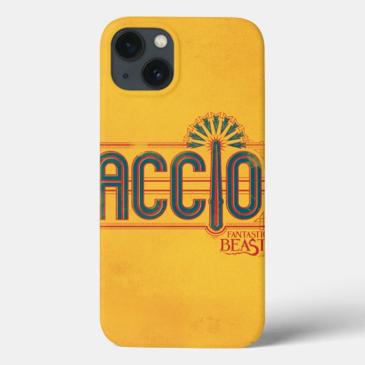 Red Art Deco ACCIO™ Spell Grafisch Case-Mate iPhone Case (Achterkant)