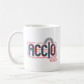 Red Art Deco ACCIO™ Spell Grafisch Koffiemok (Links)