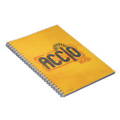 Red Art Deco ACCIO™ Spell Grafisch Notitieboek (Rechterzijde)