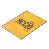 Red Art Deco ACCIO™ Spell Grafisch Notitieboek (Linkerzijde)