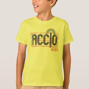 Red Art Deco ACCIO™ Spell Grafisch T-shirt