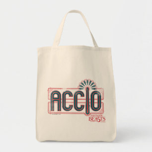 Red Art Deco ACCIO™ Spell Grafisch Tote Bag
