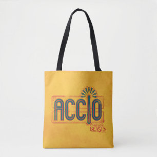 Red Art Deco ACCIO™ Spell Grafisch Tote Bag