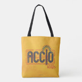 Red Art Deco ACCIO™ Spell Grafisch Tote Bag (Achterkant)