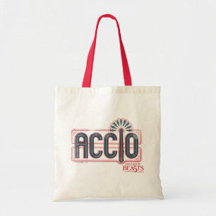 Red Art Deco ACCIO™ Spell Grafisch Tote Bag