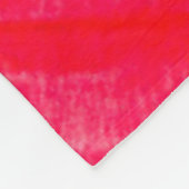 Red Artistisch smerig. Shibori Pattern. zomerpense Fleece Deken (Hoek)
