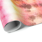 Red Artistisch smerig. Tie Dye Texture. Grijze pen Cadeaupapier (Rol Hoek)