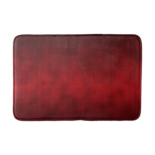 Red Artsy Gothic Ombre Badmat (Voorkant)