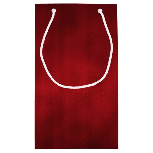 Red Artsy Gothic Ombre Klein Cadeauzakje (Achterkant)