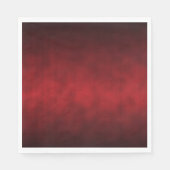Red Artsy Gothic Ombre Servetten (Voorkant)