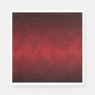 Red Artsy Gothic Ombre Servetten