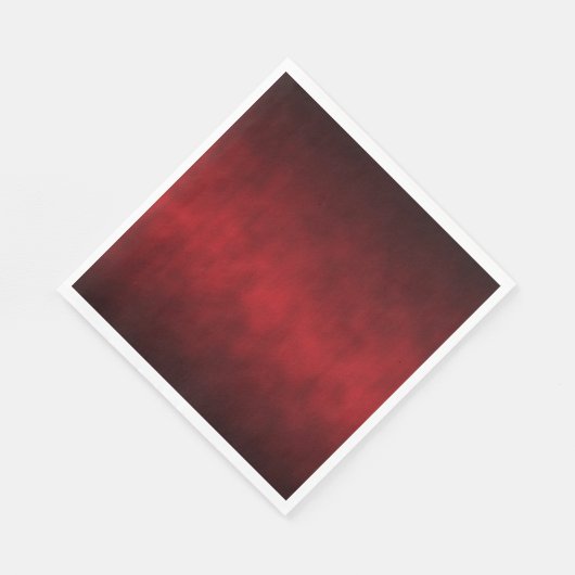 Red Artsy Gothic Ombre Servetten (Hoek)