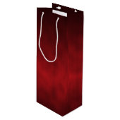 Red Artsy Gothic Ombre Wijn Cadeautas (Voorkant Gekanteld)