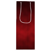 Red Artsy Gothic Ombre Wijn Cadeautas (Voorkant)