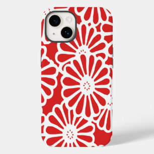 Red Asian Moods Floral Case-Mate iPhone Case