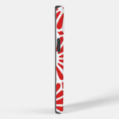 Red Asian Moods Floral Case-Mate iPhone Case (Achterkant / Rechts)