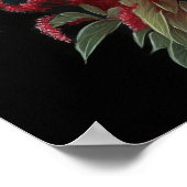 Red Astilbe Flower Art Print Poster (Hoek)