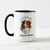 Red Australian Shepherd mama Mok (Links)