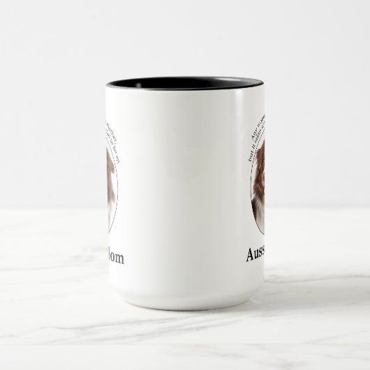 Red Australian Shepherd mama Mok (Midden)