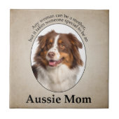 Red Australian Shepherd mama Tegeltje (Voorkant)