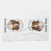 Red Australian Shepherd mama Theedoek (Horizontaal)