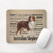 Red Australian Shepherd Traits Muismat (Met muis)