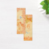 Red Autumn - Aangepast Bladwijzer Mini Visitekaartjes (Bureau)