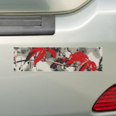 Red Autumn Bumpersticker (Op auto)
