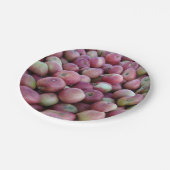 Red Autumn Harvest Apples Paper Borden Papieren Bordje (Gekanteld)