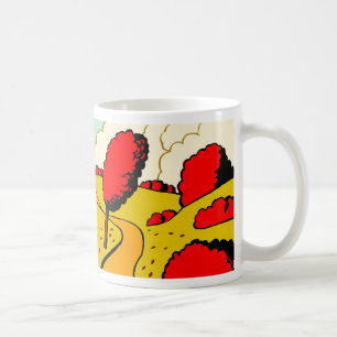 Red Autumn Koffiemok
