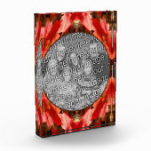 Red Autumn Leaves Natuur Voeg uw Fotoblokken (Links)