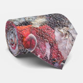 Red Autumn Leaves Stropdas (Opgerold)