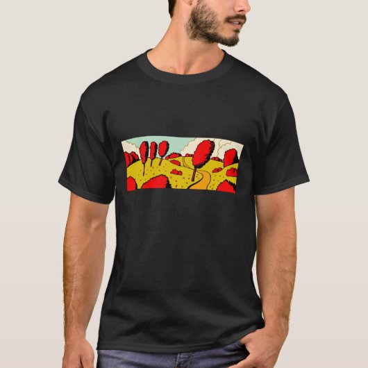 Red Autumn T-shirt (Voorkant)