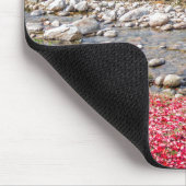 Red Autumn Tree Mousepad Muismat (Hoek)