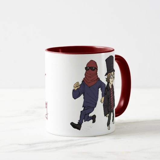 Red Avenger en Red Dawg Mok (Voorkant rechts)