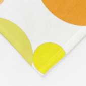 Red Awareness Ribbon + your message Fleece Deken (Hoek)