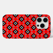 Red Axis Case-Mate iPhone Case (Achterkant (horizontaal))