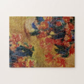 Red Azaleas in een Pot Monet Fine Art Legpuzzel (Horizontaal)