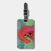 Red Baby Dragon Bagagelabel (Voorkant verticaal)