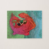 Red Baby Dragon Legpuzzel (Horizontaal)